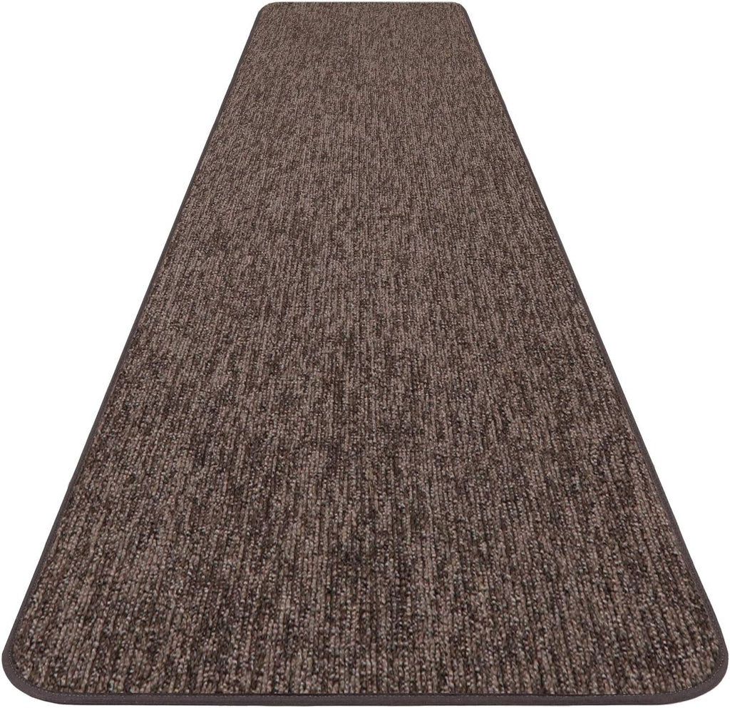 Skid-Resistant Carpet Runner Pebble Gray 12 Feet X 36 Inches I574385