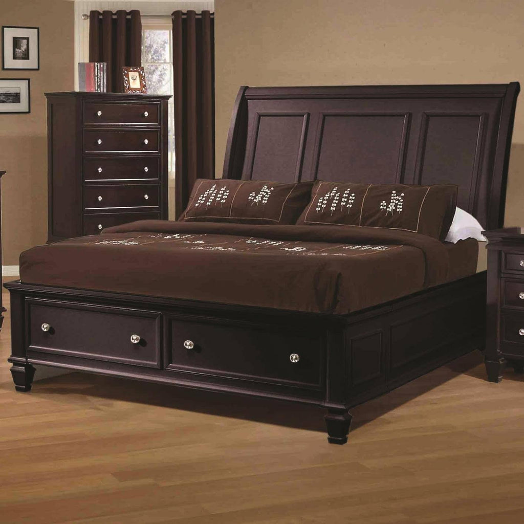Cappuccino Queen Bed T768307