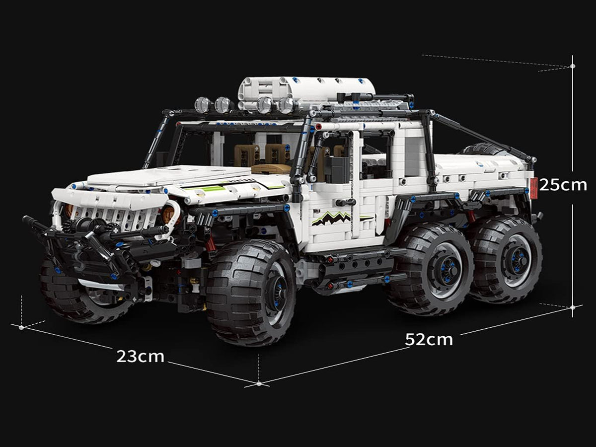 6X6 Off Road Pickup Truck Building Blocks 2957PCS L864112