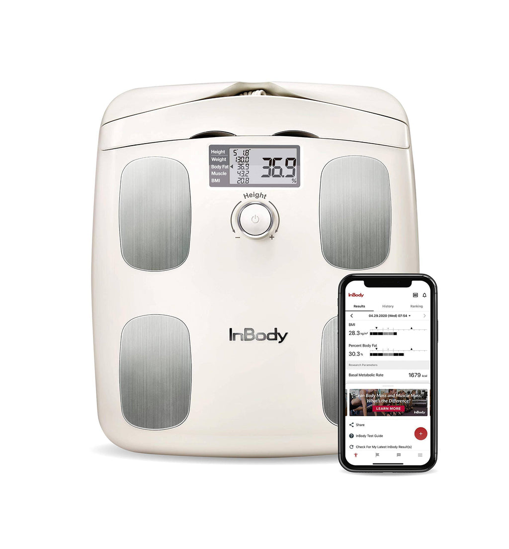 Beige Smart Full Body Composition Analyzer Scale W956372