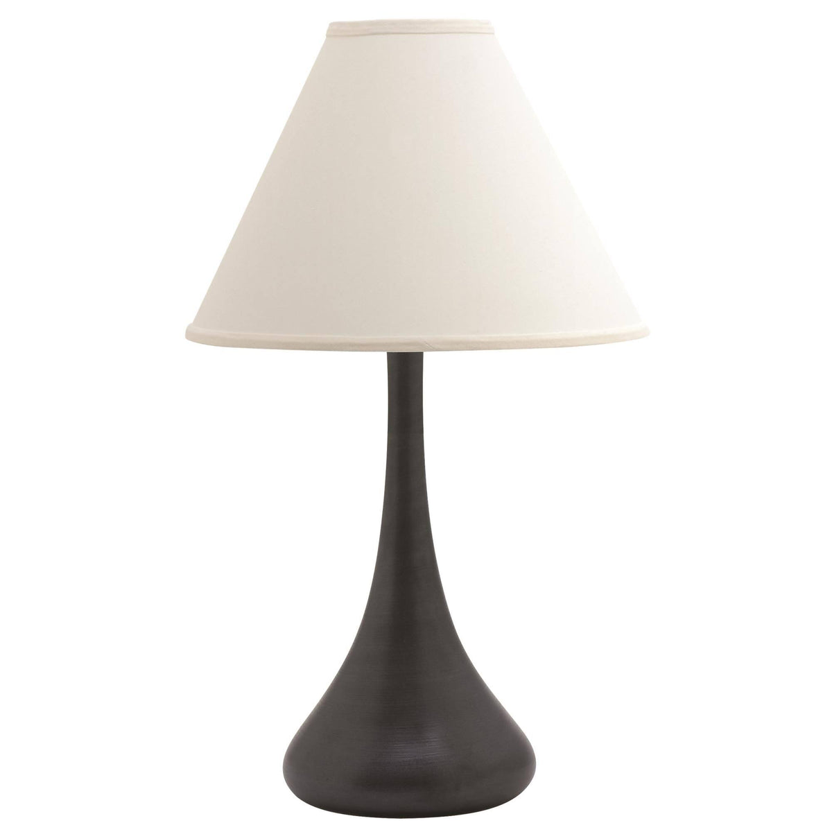 26 inch One Light Stoneware Table A61842