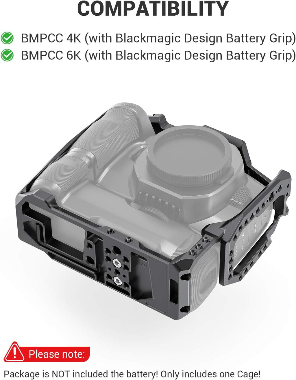 Camera Cage with Battery Grip B6735