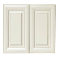 Antique White Double Door Wall Cabinet Q610221