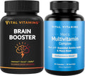 Brain Booster Capsules + Men's Multivitamins G8673