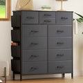 12 Drawer Fabric Dresser I30035