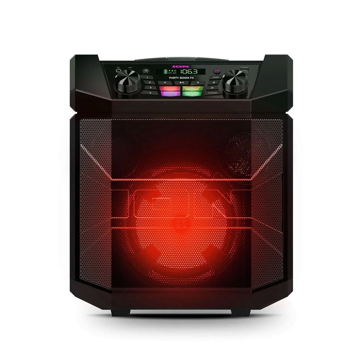 Portable Bluetooth Speaker with LED Lighting, Black E4726