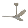 52 Ceiling Fan with Cocoa Aluminum Blades and Satin Nickel Finish D856
