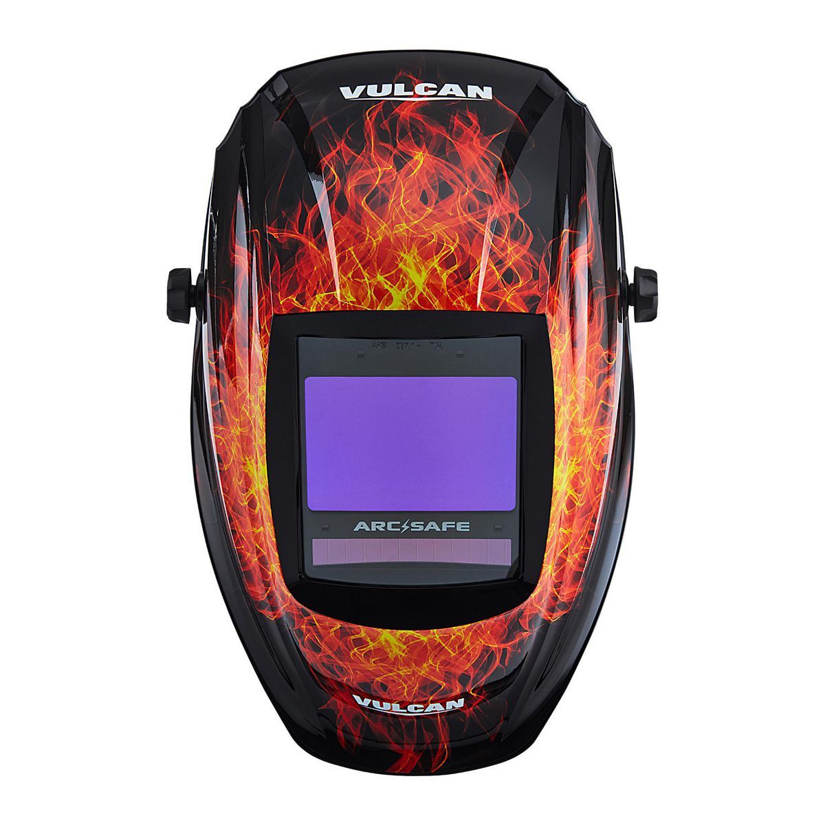 Auto-Darkening Welding Helmet with Flame Design R56801