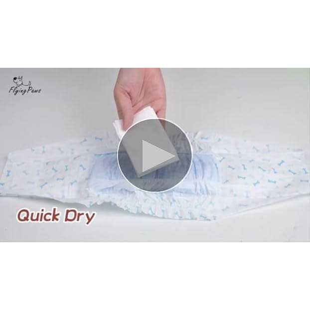 Absorbent Male Dog Wraps Belly Bands with Leak Protection A913690