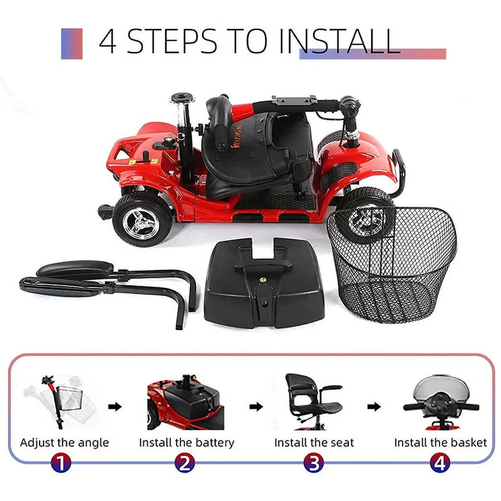 Foldable Powered Mobility Scooter O146697