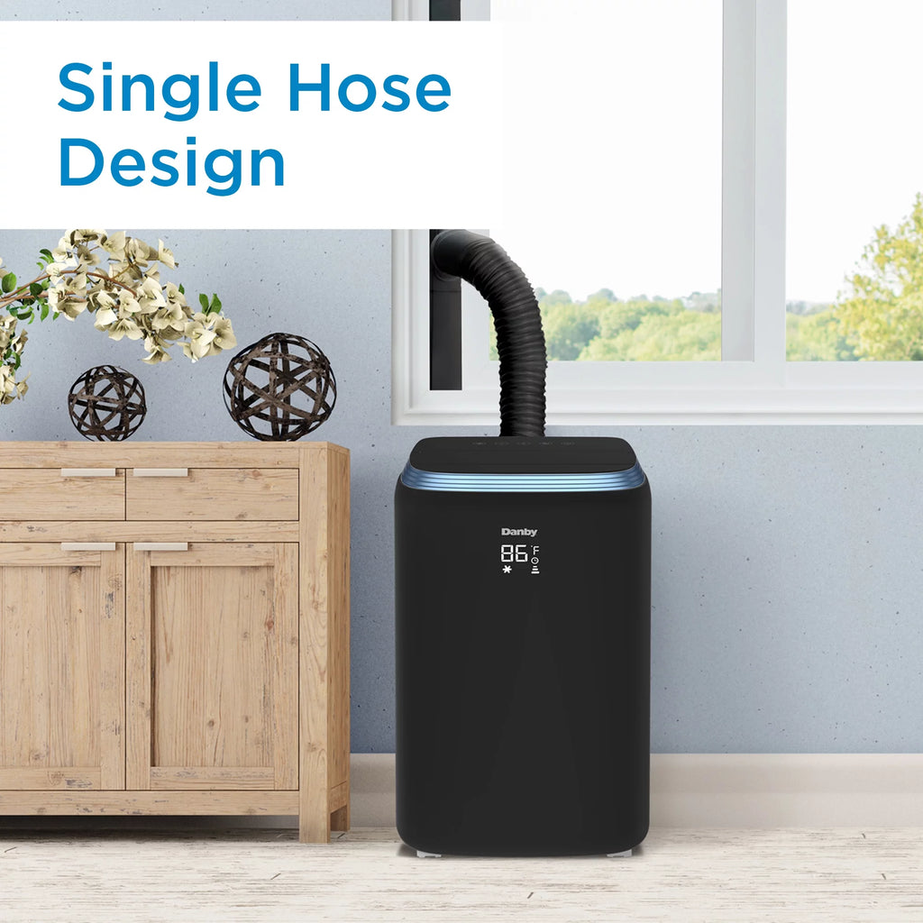 8000 BTU Portable AC in Black A2334