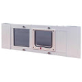 Aluminum Sash Window Cat Flap Door F1097