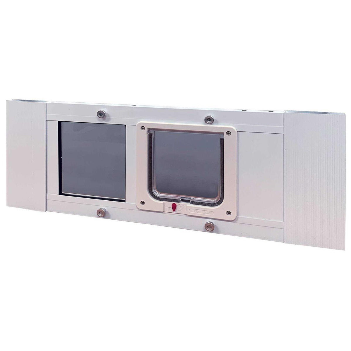 Aluminum Sash Window Cat Flap Door F1097