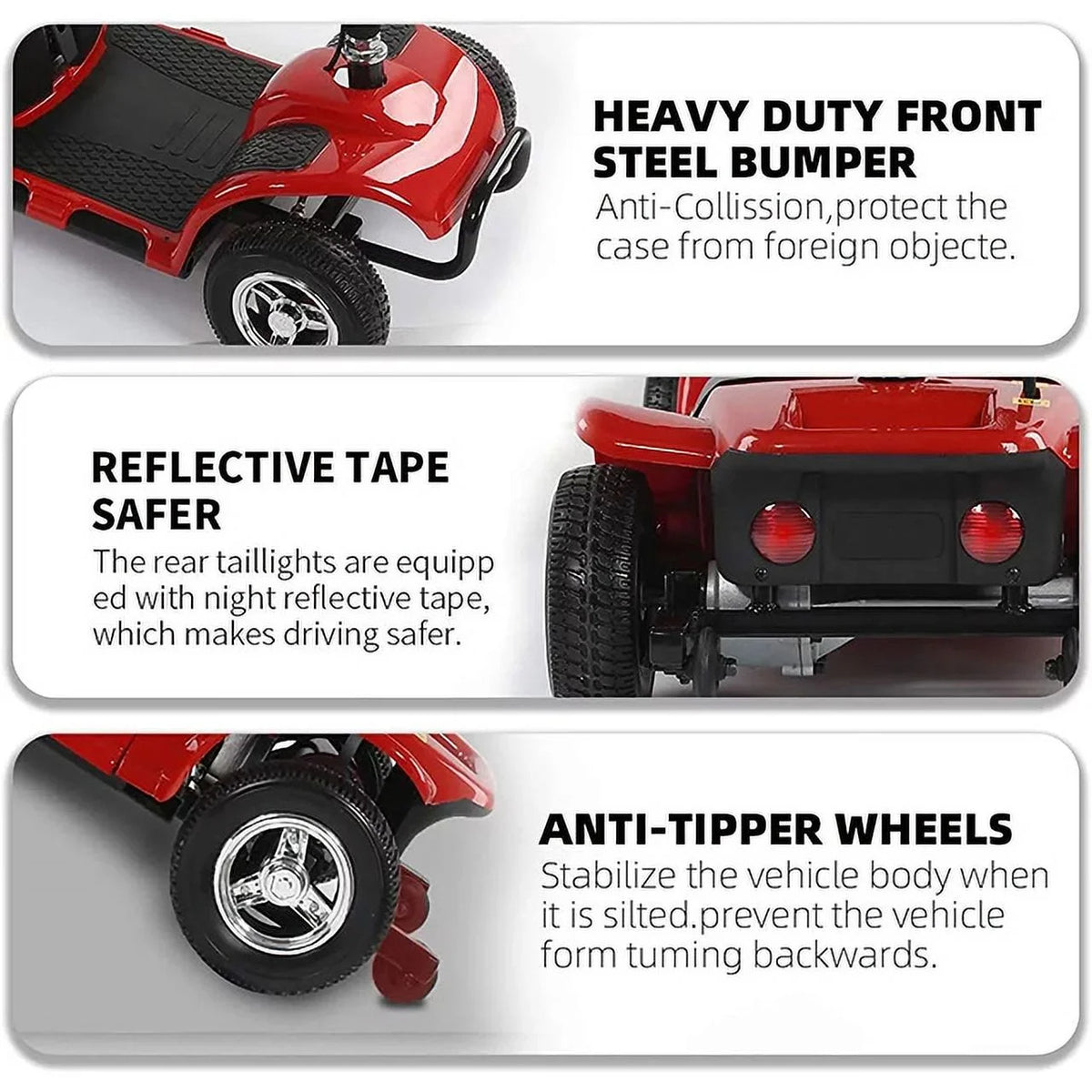 Foldable Powered Mobility Scooter O146697