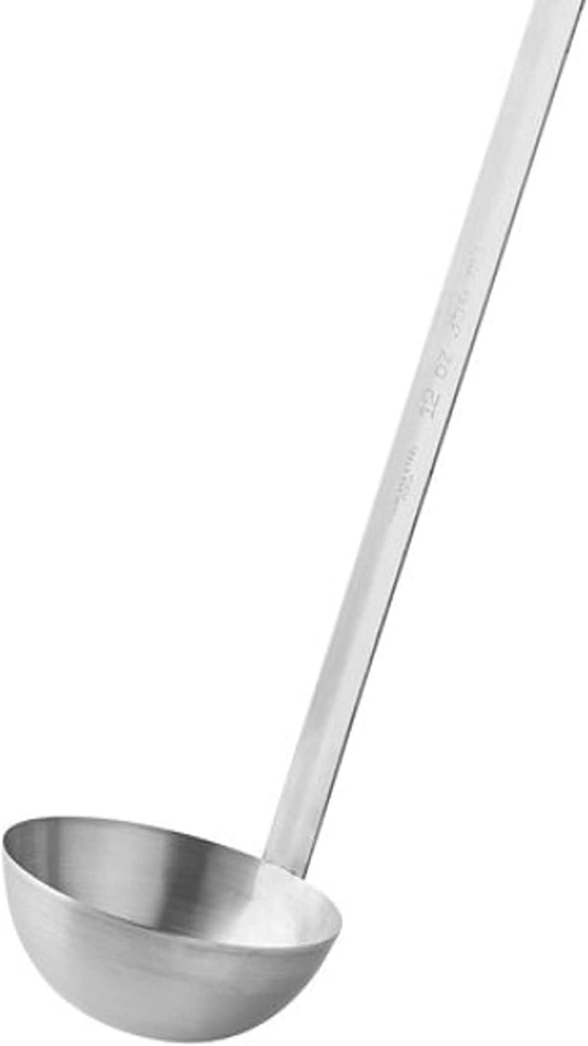 12 oz. Stainless Steel Ladle with Long Hooked Handle Q530527