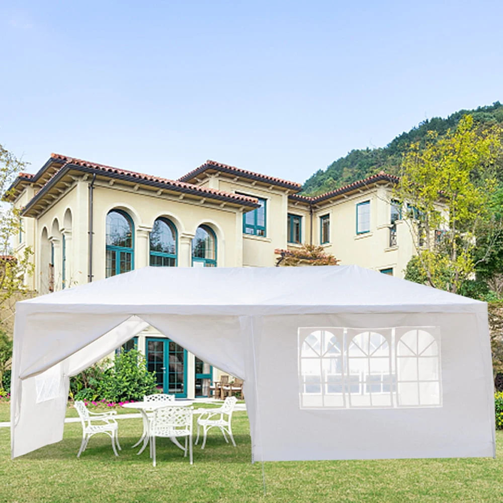 10'x 20' White Party Tent with Sides A933088