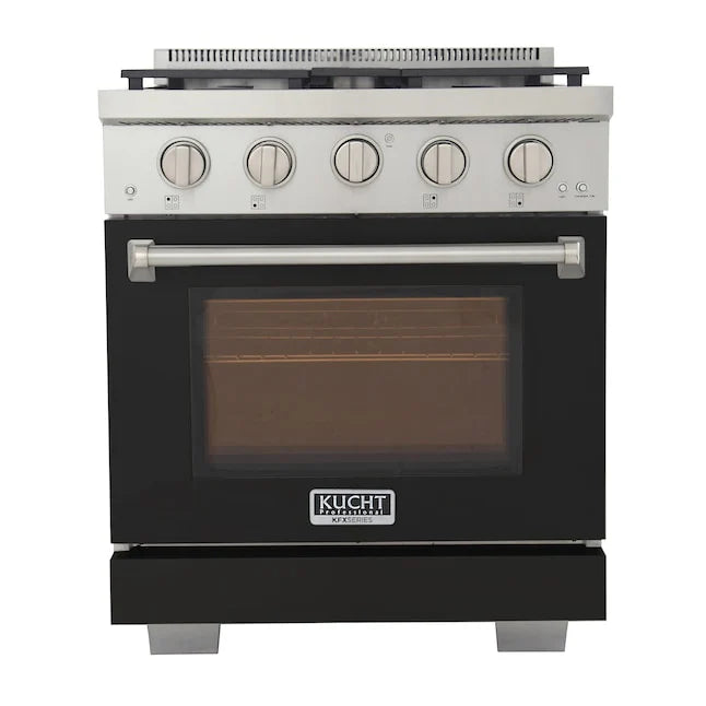 30 4.2 cu. ft. Natural Gas Range in Black G71973