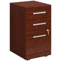 Engineered Wood 3-Drawer Mobile Filing Cabinet O67592