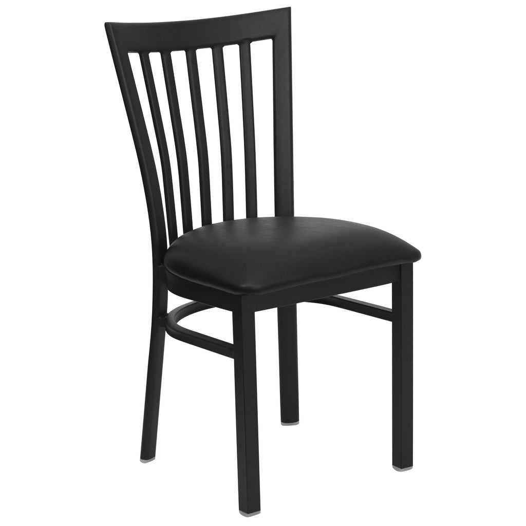 Black Metal Restaurant Chair T652516