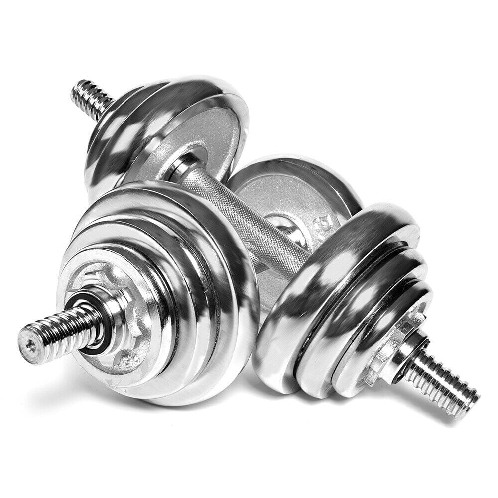Adjustable Dumbbell Set with Barbell Plates N6735