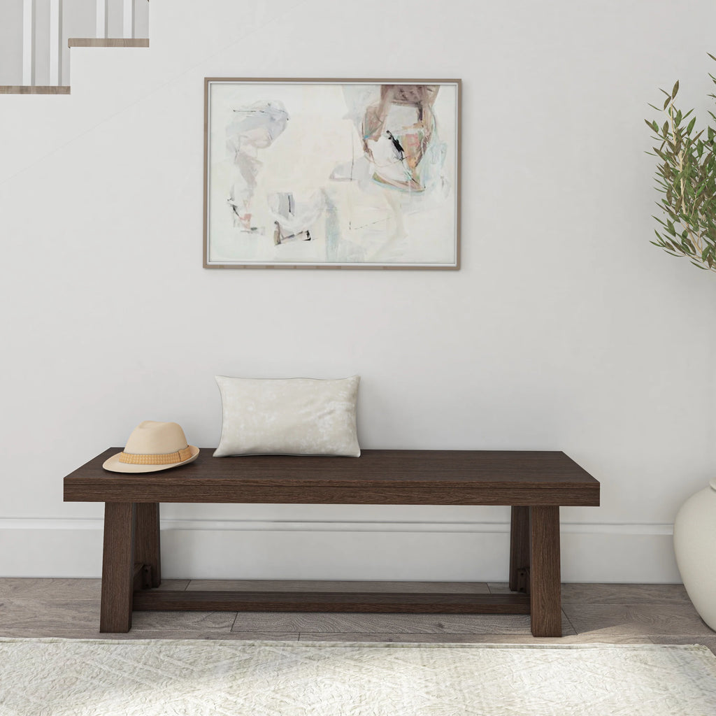 60" Solid Wood Dining Bench I4842