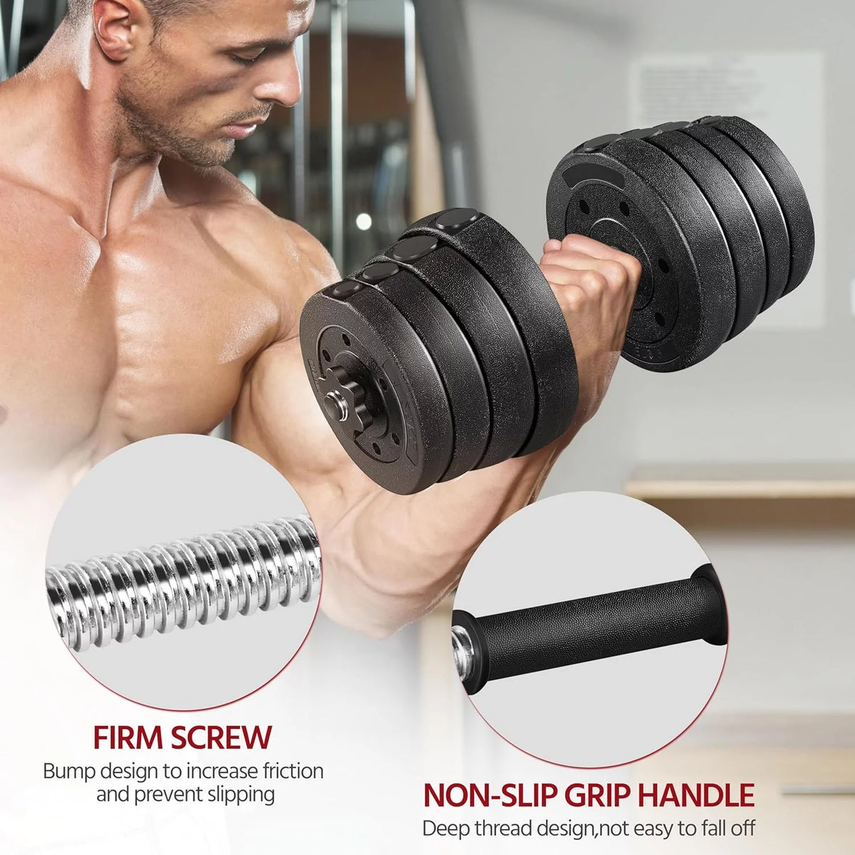 Adjustable Dumbbell Weight Set L711201