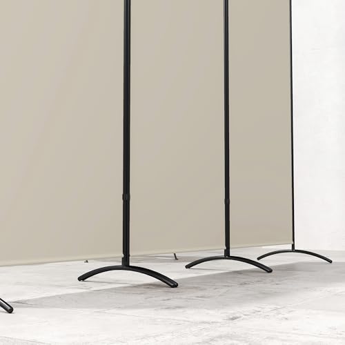 6 Ft Tall Folding Room Divider Z52236