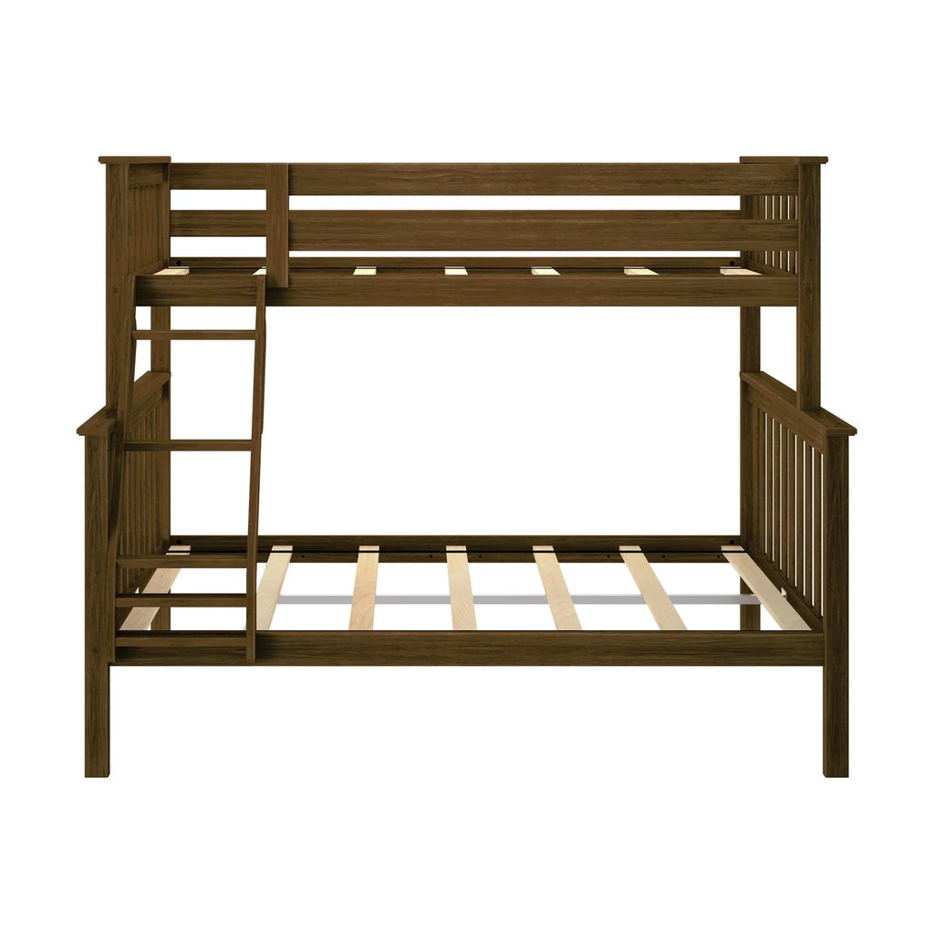 Twin over Full Solid Wood Bunk Bed Y4294