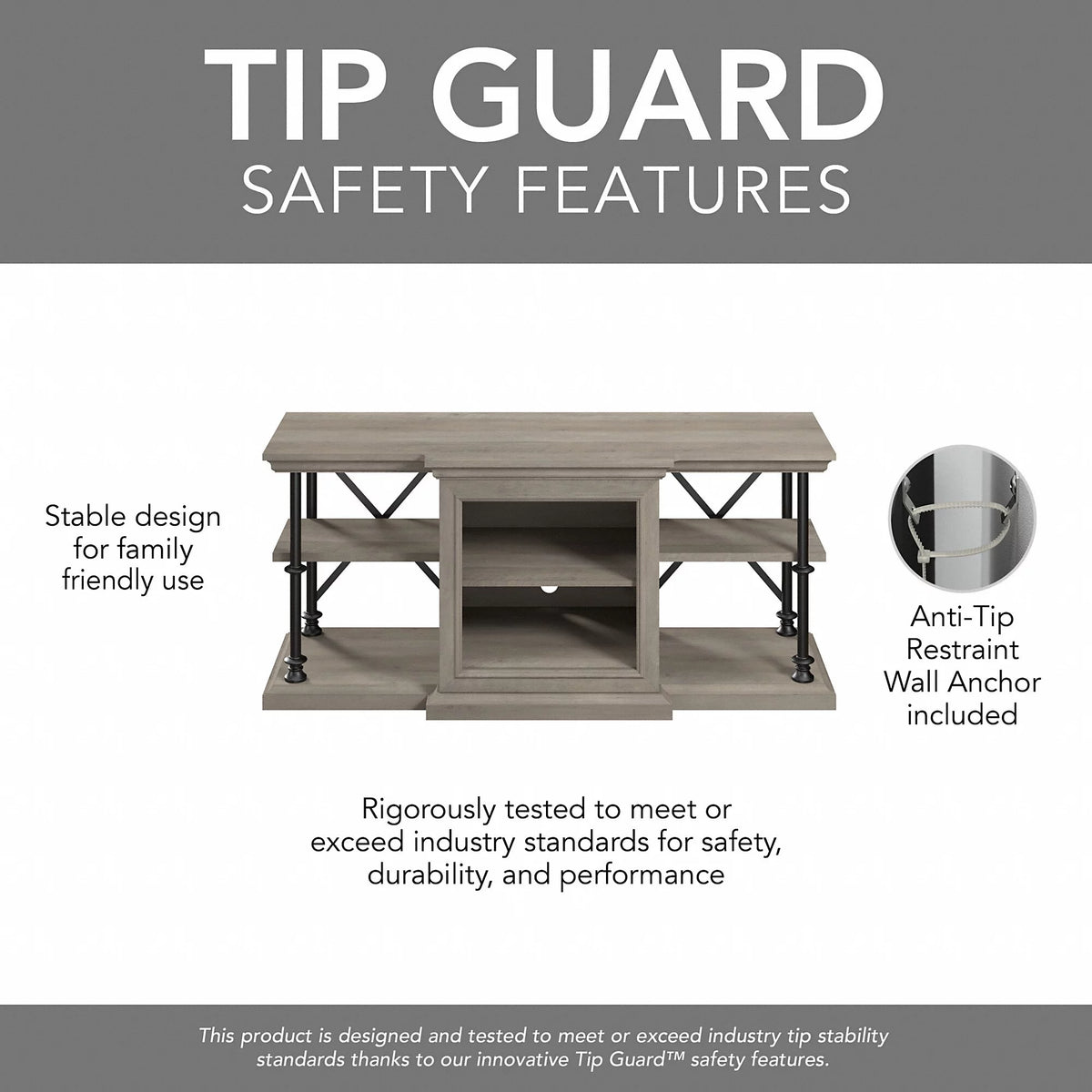 TV Stand with Coffee Table and End Tables H75076