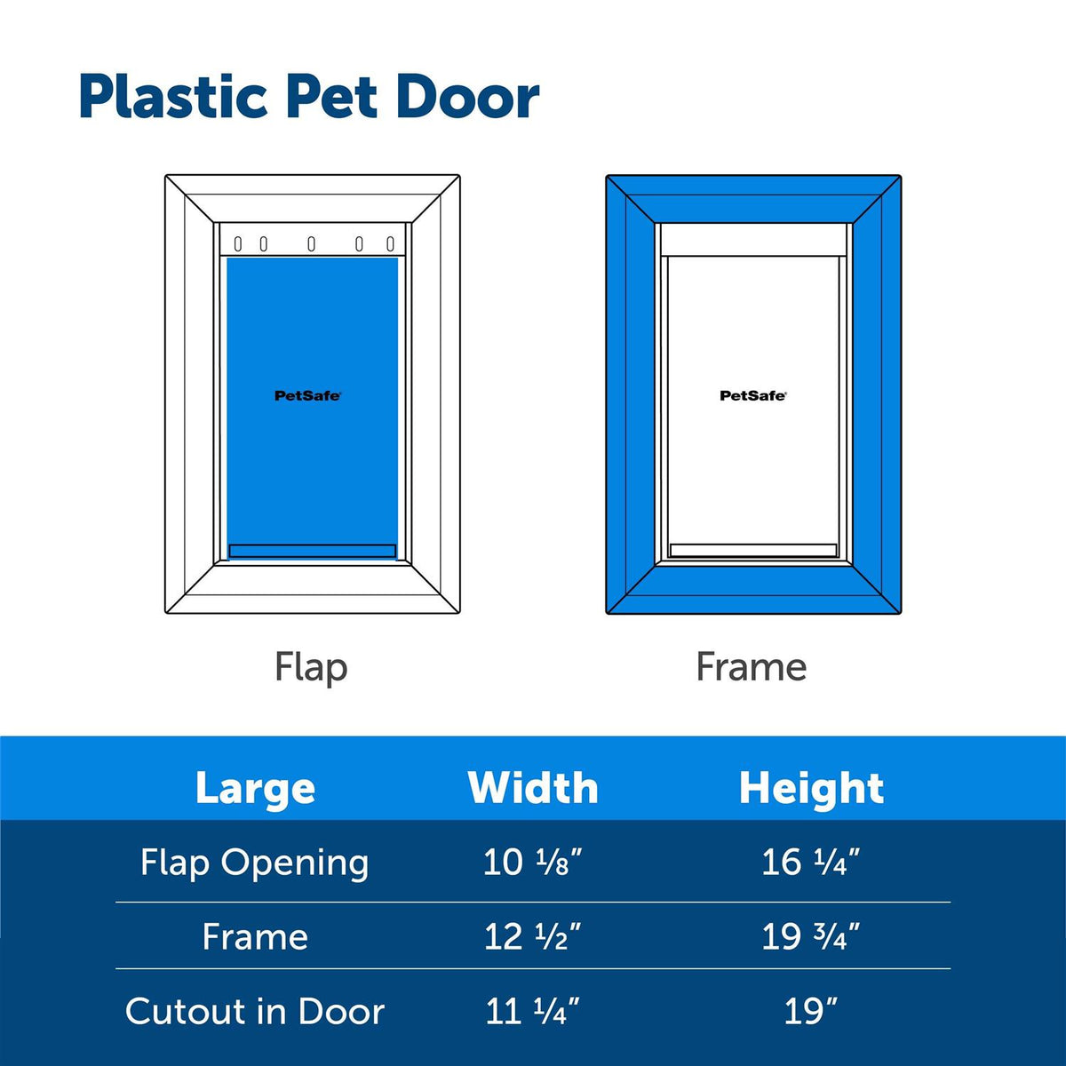 Plastic Pet Door A335046