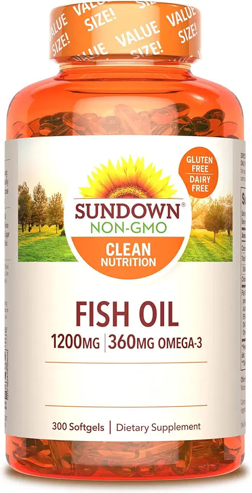 1200 mg Omega 3 Softgels O491