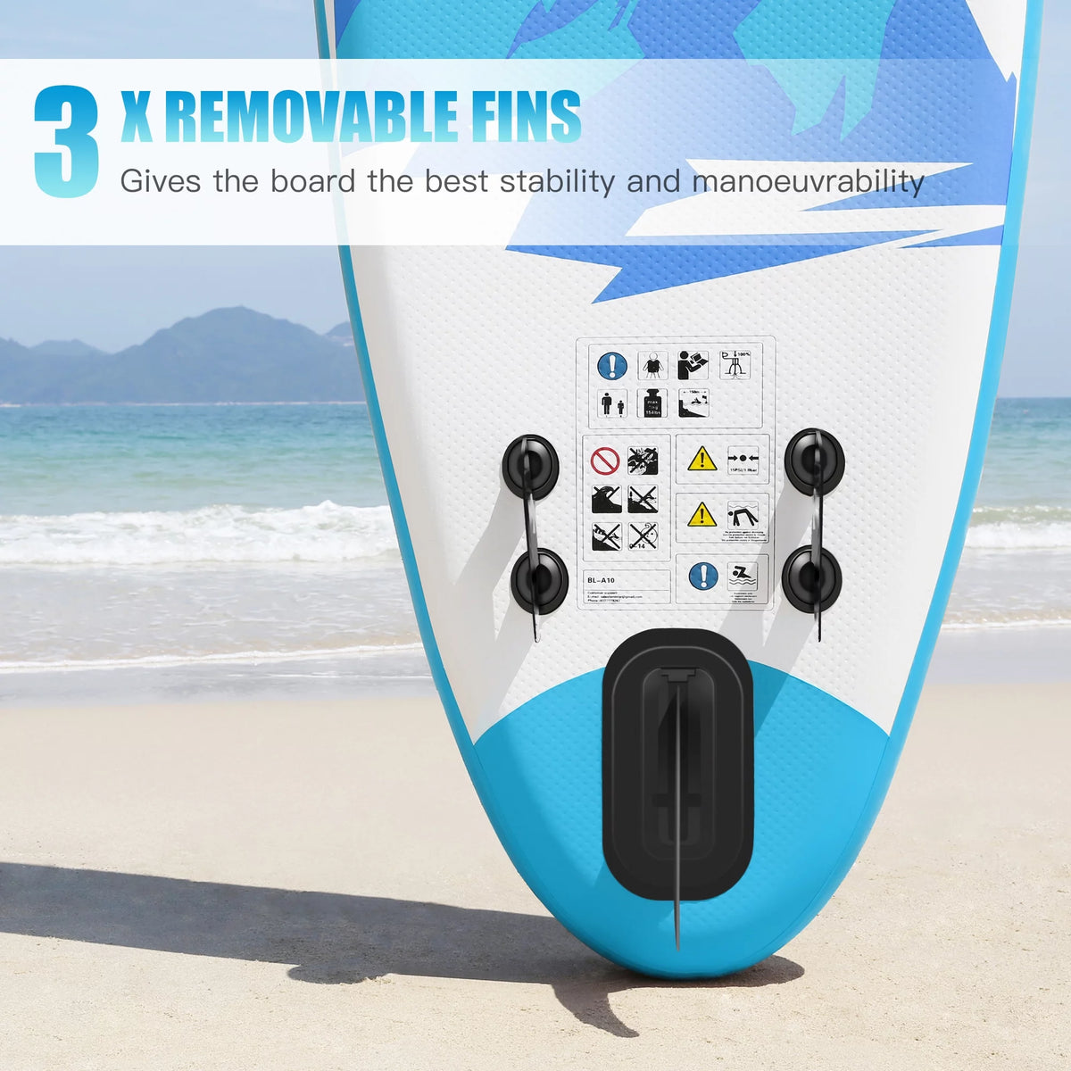 Inflatable Stand Up Paddle Board with Adjustable Paddle L8019