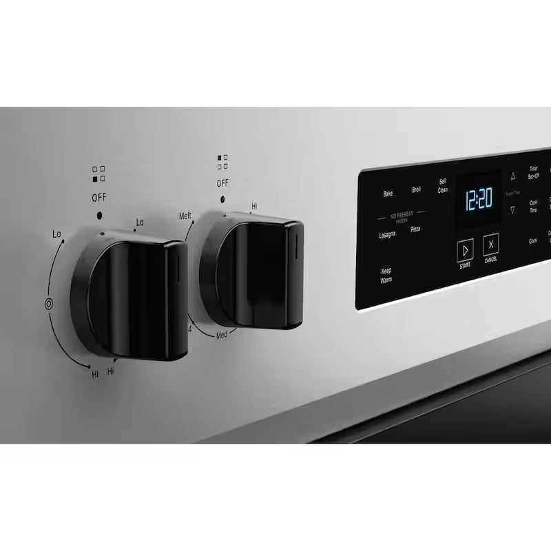 4 Element Freestanding Electric Range in Stainless Steel K438