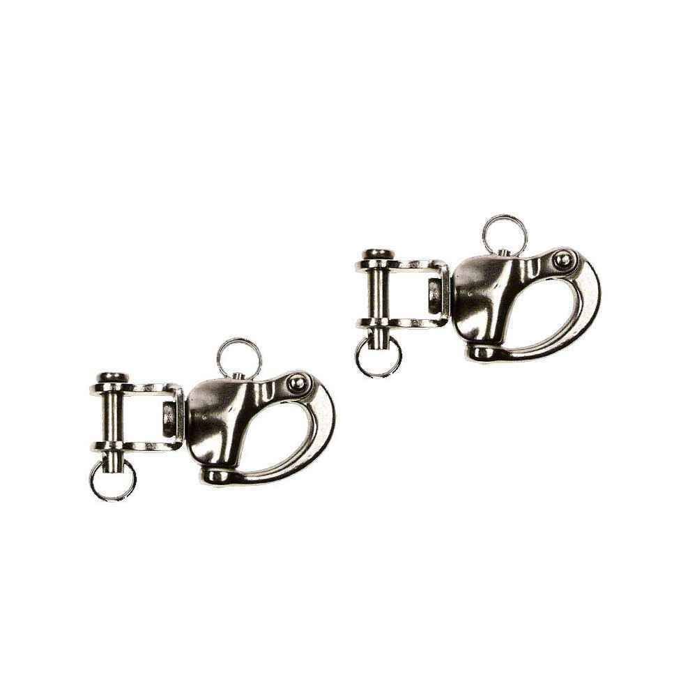 Jaw Swivel Snap Shackle Type 316 Stainless Steel 2 Pack T473248