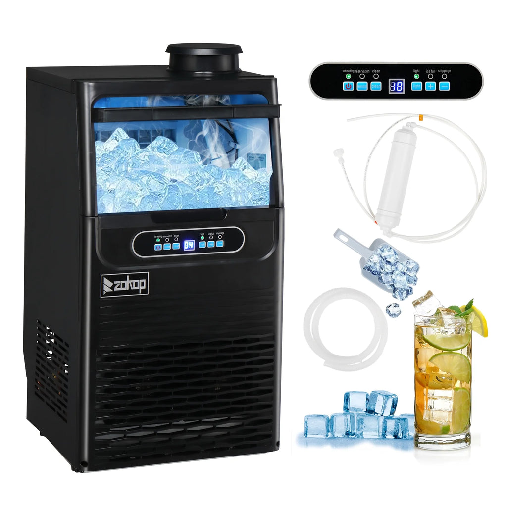 Commercial Ice Maker with 11lbs Storage Capacity B312