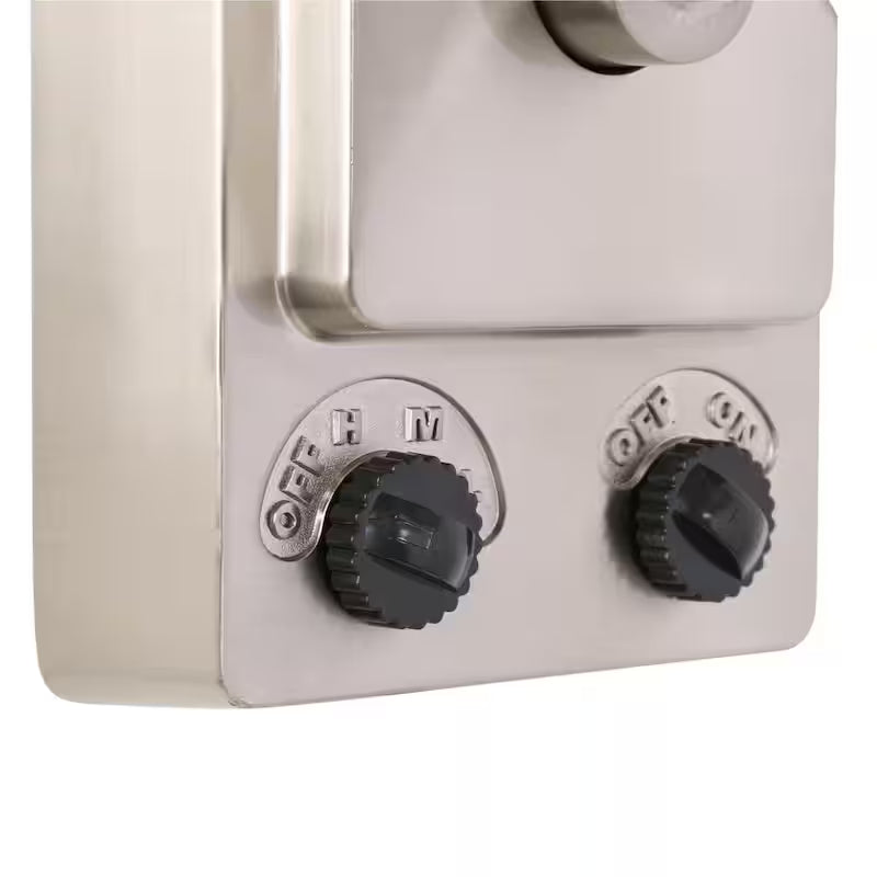 Brushed Nickel Oscillating Wall Fan L344928