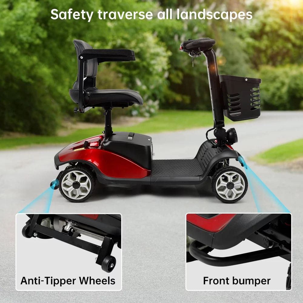Blue 4 Wheel Mobility Scooter H760831