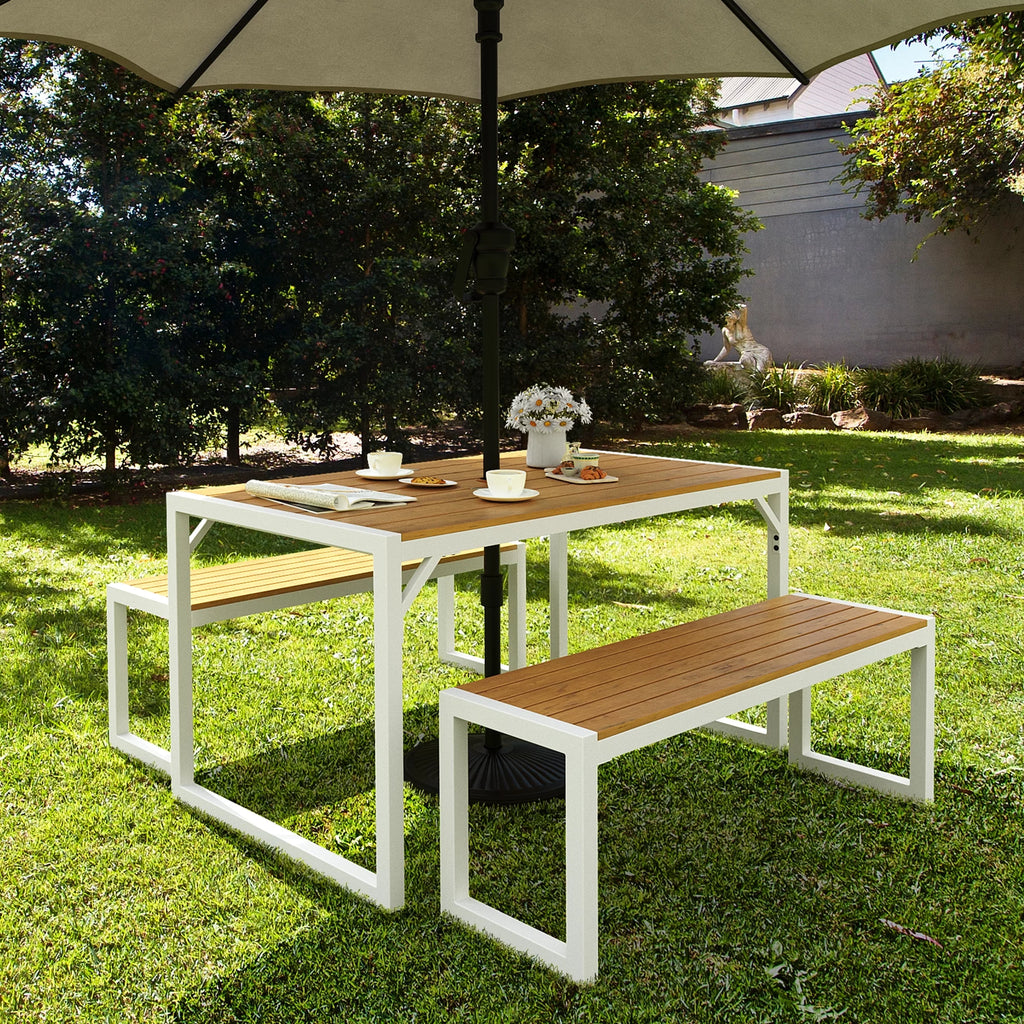 3 Pieces Patio Dining Table Set M7967