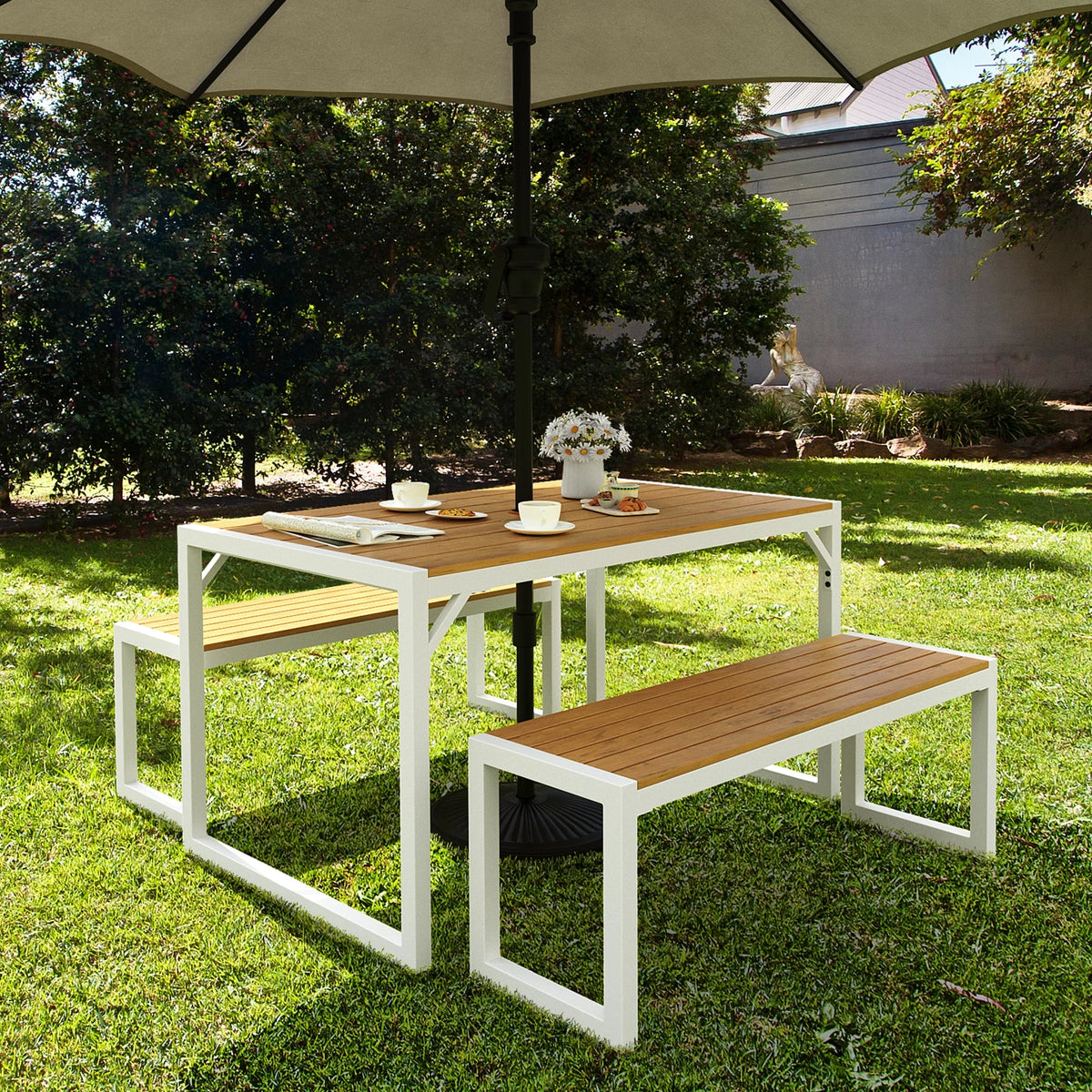 3 Pieces Patio Dining Table Set M7967