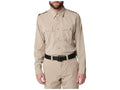Silver Tan Long Sleeve Shirt T918