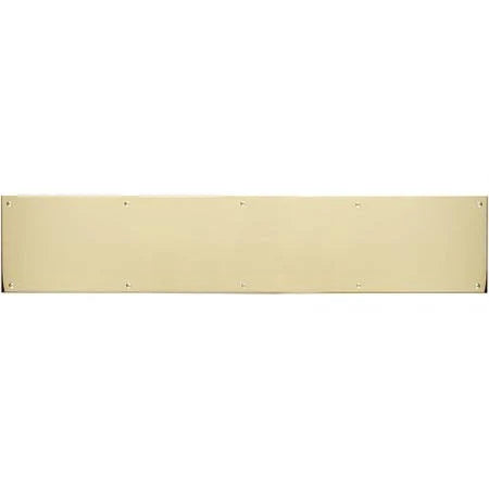 Polished Brass Kick Plate H333