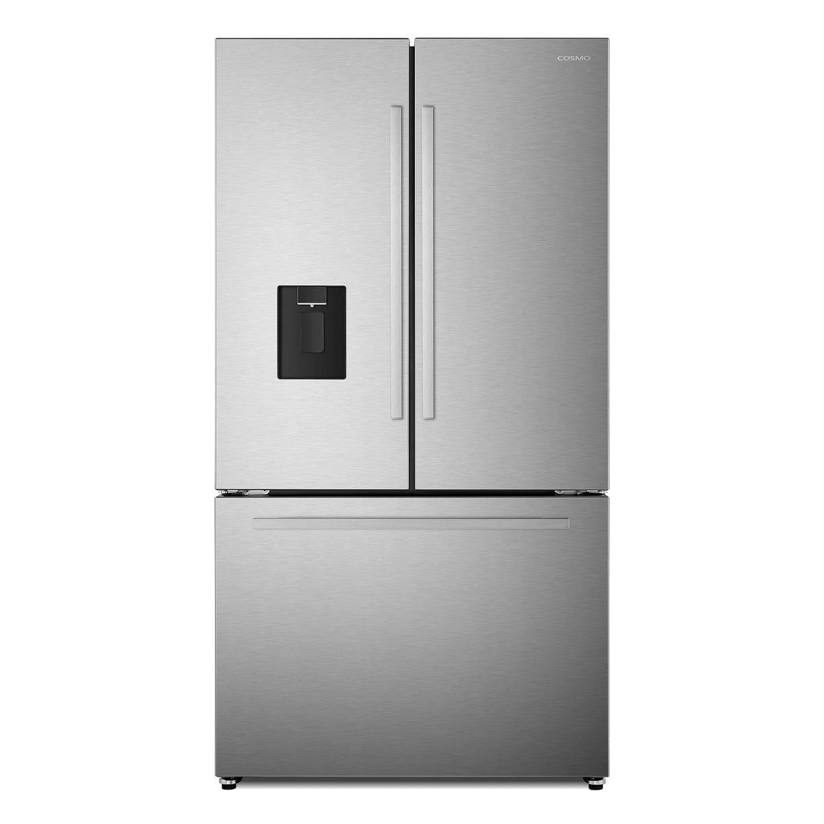36 22.4 cu. ft. 3-Door French Door Refrigerator with Water Dispenser and Ice Maker in Stainless Steel U1657