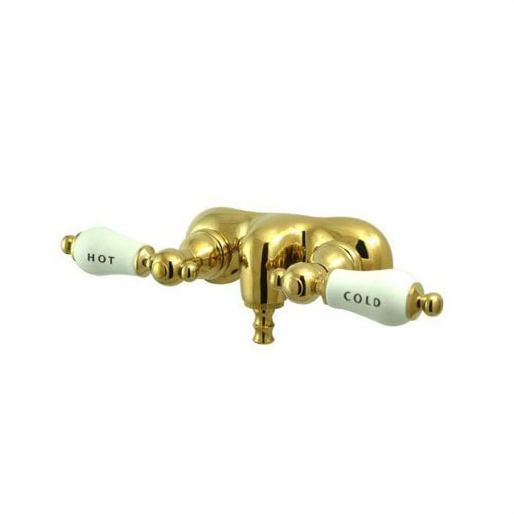 Double Handle Wall Mount Clawfoot Tub Faucet Trim T98005