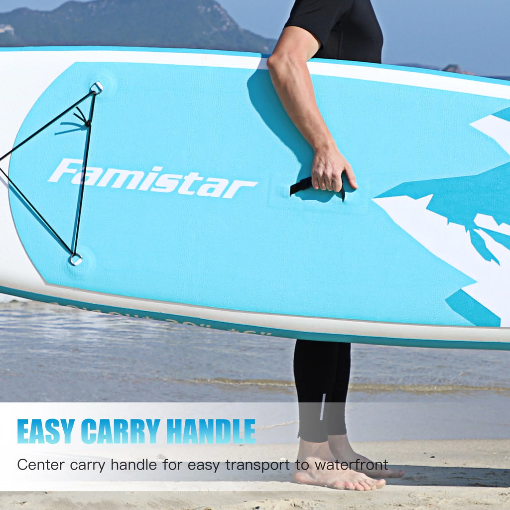 Inflatable Stand Up Paddle Board with Adjustable Paddle L8019