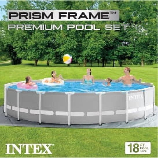 18Ft X 48In Prism Frame Pool Set E605