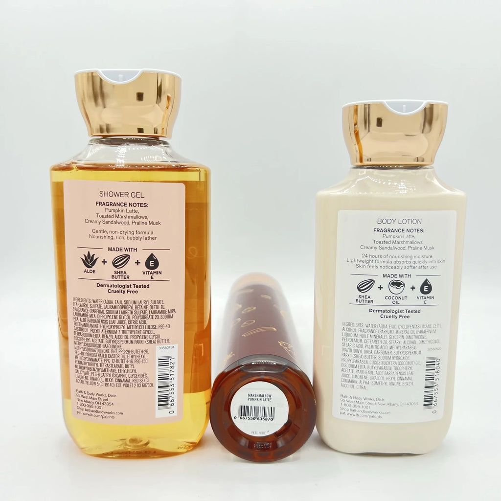 10oz Shower Gel, 8oz Fragrance Mist & 8oz Body Lotion 3-Piece Bundle D202178