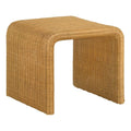 Square Coastal Rattan End Table X91155