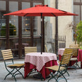7.5 FT Outdoor Patio Market Umbrella with Tilt Button Q72400