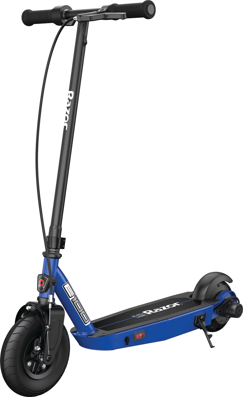 Blue Electric Scooter with 8 Pneumatic Front Tire V815