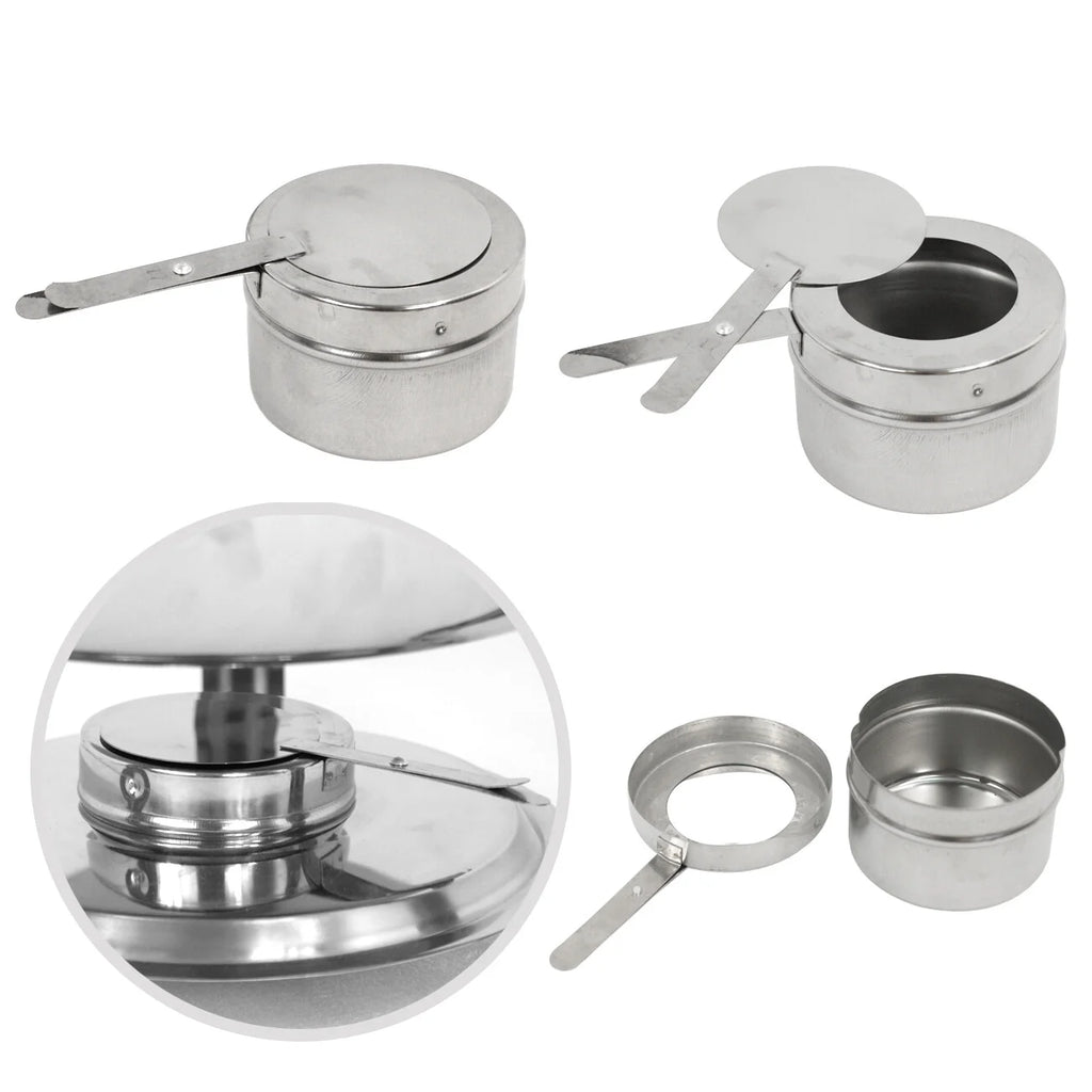5 Pack Stainless Steel Chafing Dish Set Y828426